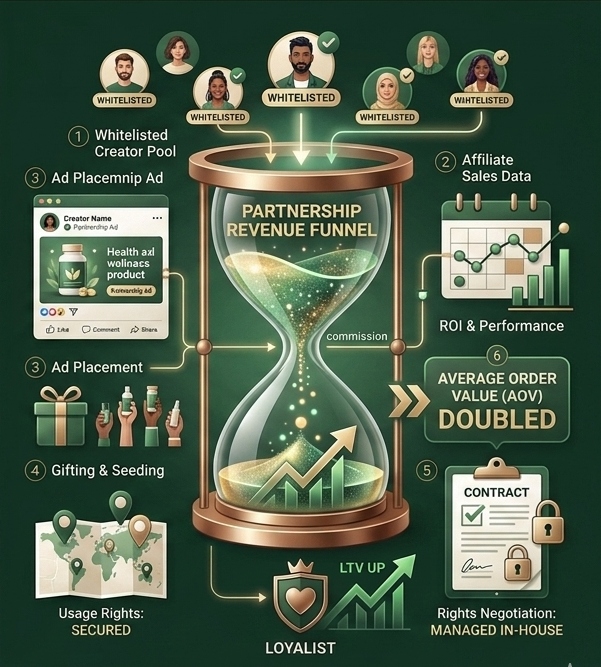 Influencer partnerships